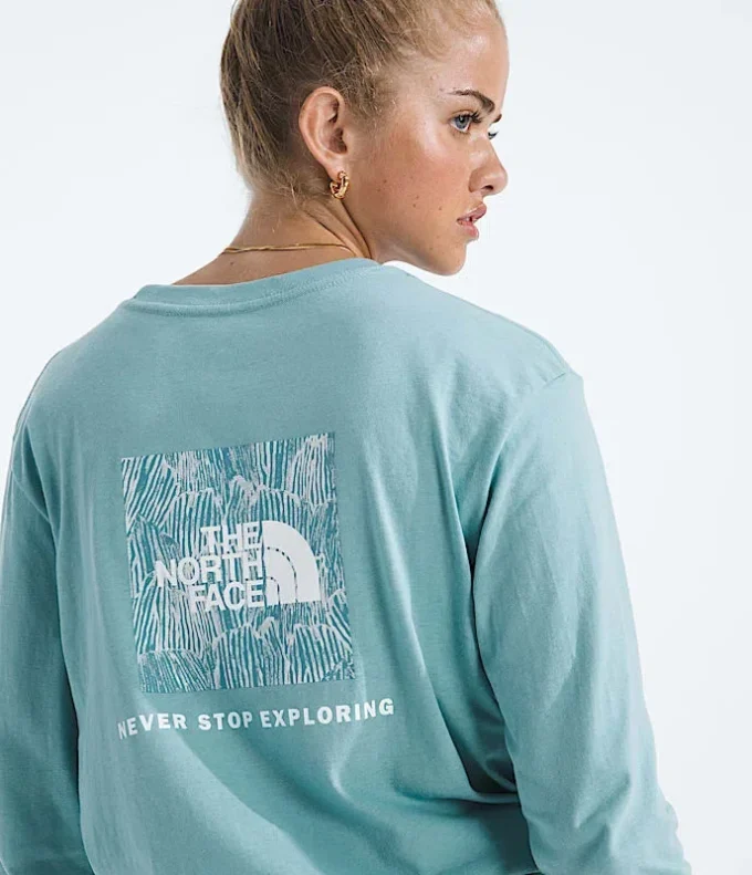 Tricou cu mâneci lungi Evolution Box NSE Fill pentru femei — Grafică