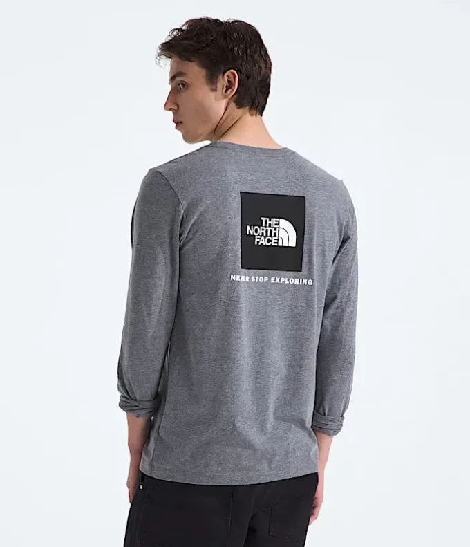 Tricou cu mâneci lungi Evolution Box NSE Regular pentru bărbați Tricou cu mâneci lungi Evolution Box NSE Regular pentru bărbați