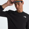 Tricou cu mâneci lungi Evolution Box NSE Regular pentru bărbați Tricou cu mâneci lungi Evolution Box NSE Regular pentru bărbați