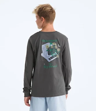 Tricou cu mâneci lungi Evolution Disconnect pentru băieți și fete — Grafic