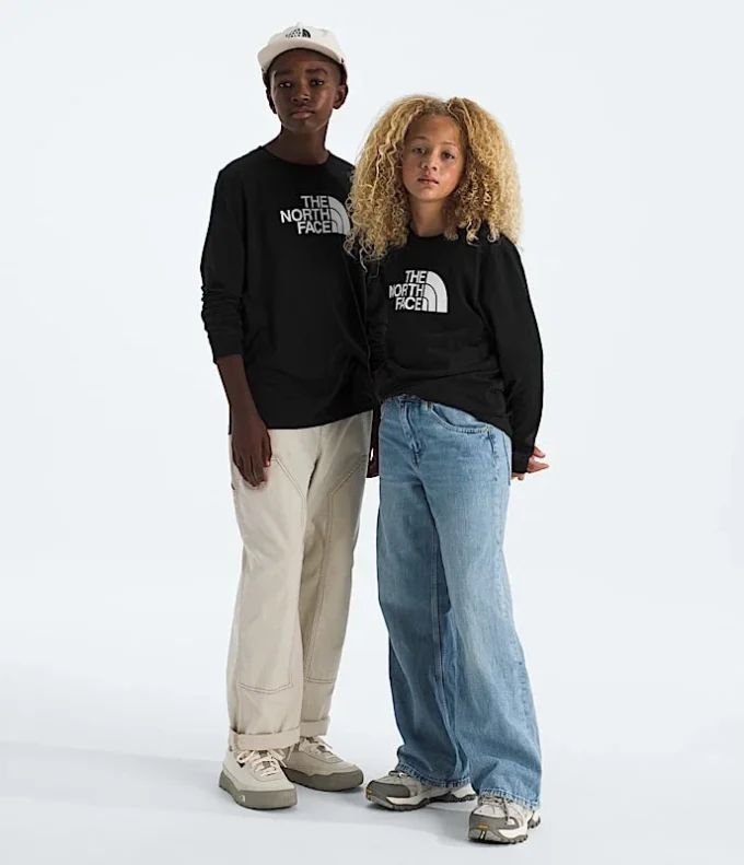 Tricou cu mâneci lungi Evolution Half Dome pentru băieți și fete Tricou cu mâneci lungi Evolution Half Dome pentru băieți și fete