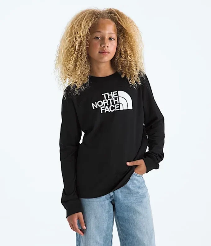 Tricou cu mâneci lungi Evolution Half Dome pentru băieți și fete Tricou cu mâneci lungi Evolution Half Dome pentru băieți și fete