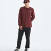 Tricou cu mâneci lungi Evolution Simple Dome pentru bărbați Tricou cu mâneci lungi Evolution Simple Dome pentru bărbați