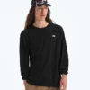 Tricou cu mâneci lungi TNF™ Essential Simple Dome Relaxed pentru bărbați Tricou cu mâneci lungi TNF™ Essential Simple Dome Relaxed pentru bărbați