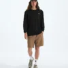 Tricou cu mâneci lungi TNF™ Essential Simple Dome Relaxed pentru bărbați Tricou cu mâneci lungi TNF™ Essential Simple Dome Relaxed pentru bărbați