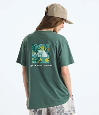 Tricou cu mâneci scurte Core Flower Power Box NSE pentru femei