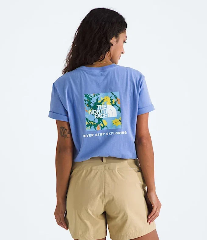 Tricou cu mâneci scurte Core Flower Power Box NSE pentru femei Tricou cu mâneci scurte Core Flower Power Box NSE pentru femei
