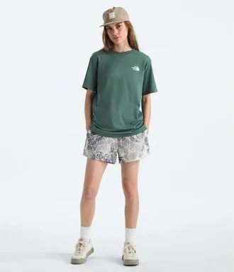 Tricou cu mâneci scurte Core Flower Power Box NSE pentru femei