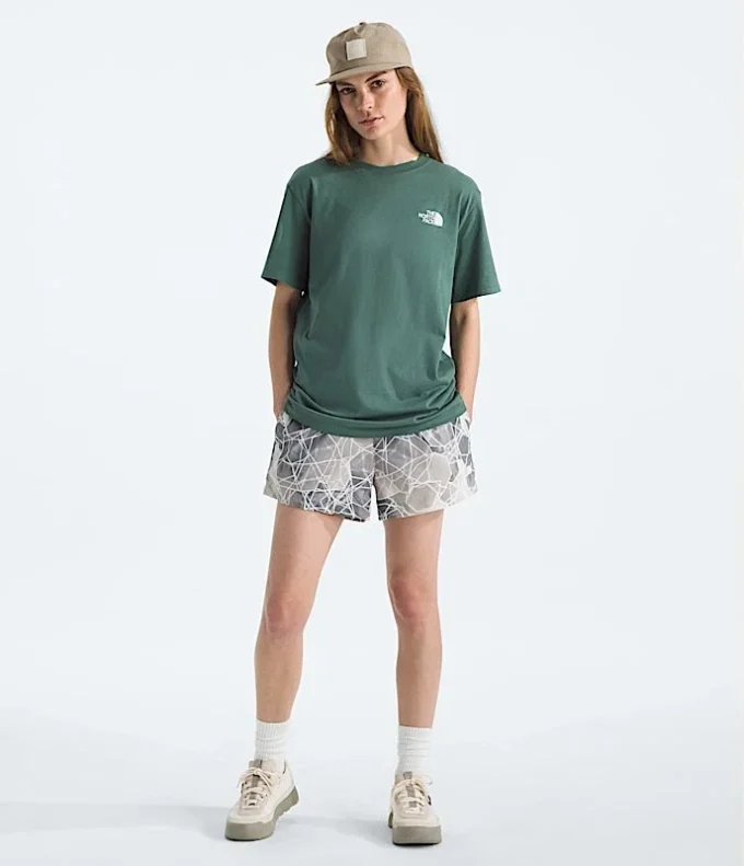Tricou cu mâneci scurte Core Flower Power Box NSE pentru femei Tricou cu mâneci scurte Core Flower Power Box NSE pentru femei