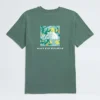 Tricou cu mâneci scurte Core Flower Power Box NSE pentru femei Tricou cu mâneci scurte Core Flower Power Box NSE pentru femei