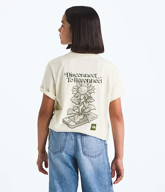Tricou cu mâneci scurte Evolution Disconnect pentru băieți și fete — Grafică Tricou cu mâneci scurte Evolution Disconnect pentru băieți și fete — Grafică