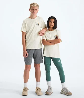 Tricou cu mâneci scurte Evolution Flora pentru băieți și fete — Grafică Tricou cu mâneci scurte Evolution Flora pentru băieți și fete — Grafică