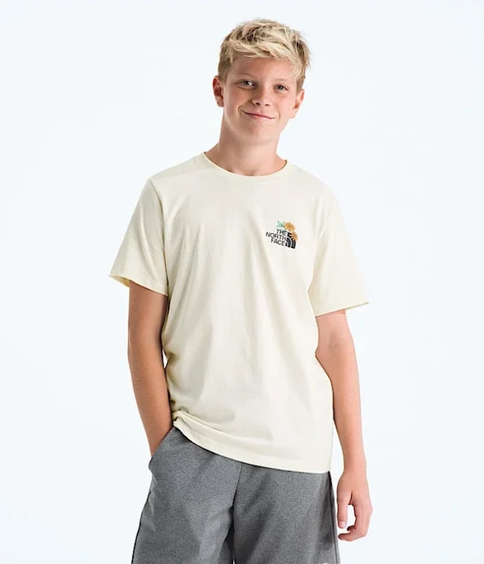 Tricou cu mâneci scurte Evolution Flora pentru băieți și fete — Grafică Tricou cu mâneci scurte Evolution Flora pentru băieți și fete — Grafică