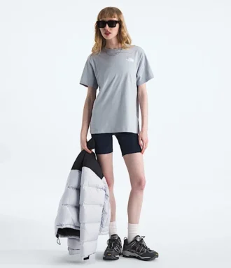 Tricou cu mâneci scurte și croi lejer Evolution Box NSE pentru femei