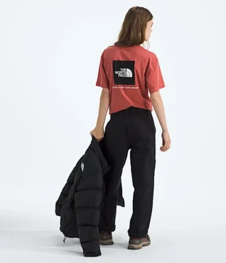 Tricou cu mâneci scurte și croi lejer Evolution Box NSE pentru femei