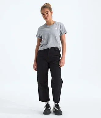 Tricou cu mâneci scurte și croi lejer Evolution Box NSE pentru femei