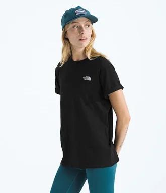 Tricou cu mâneci scurte și croi lejer Evolution Simple Dome pentru femei