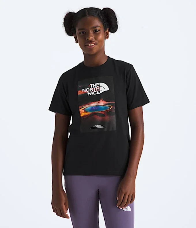 Tricou cu mâneci scurte pentru băieți și fete Landscapes