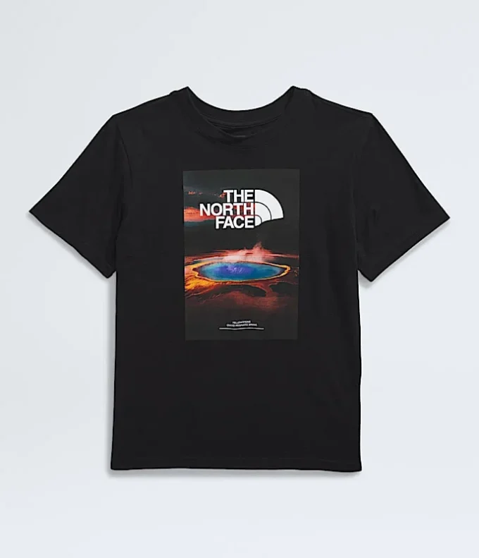 Tricou cu mâneci scurte pentru băieți și fete Landscapes