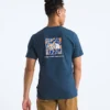 Tricou cu mâneci scurte pentru bărbați Core Wavy Lines Box NSE Tricou cu mâneci scurte pentru bărbați Core Wavy Lines Box NSE