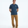 Tricou cu mâneci scurte pentru bărbați Core Wavy Lines Box NSE Tricou cu mâneci scurte pentru bărbați Core Wavy Lines Box NSE