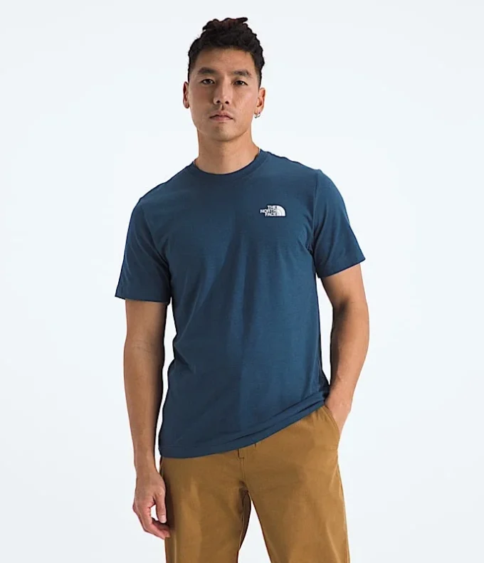 Tricou cu mâneci scurte pentru bărbați Core Wavy Lines Box NSE Tricou cu mâneci scurte pentru bărbați Core Wavy Lines Box NSE