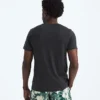 Tricou cu mâneci scurte pentru bărbați, din trei materiale