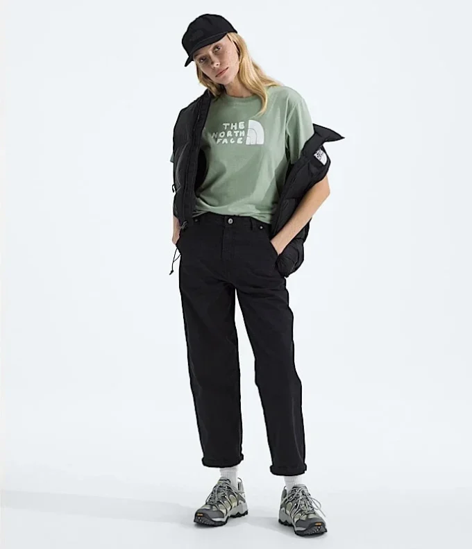 Tricou cu mâneci scurte pentru femei Evolution Sketch Logo Half Dome — Grafic Tricou cu mâneci scurte pentru femei Evolution Sketch Logo Half Dome — Grafic