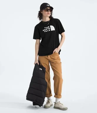 Tricou cu mâneci scurte pentru femei Evolution Sketch Logo Half Dome — Grafic Tricou cu mâneci scurte pentru femei Evolution Sketch Logo Half Dome — Grafic