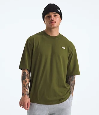 Tricou cu mâneci scurte TNF™ Essential Simple Dome Oversized pentru bărbați Tricou cu mâneci scurte TNF™ Essential Simple Dome Oversized pentru bărbați