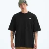 Tricou cu mâneci scurte TNF™ Essential Simple Dome Oversized pentru bărbați Tricou cu mâneci scurte TNF™ Essential Simple Dome Oversized pentru bărbați
