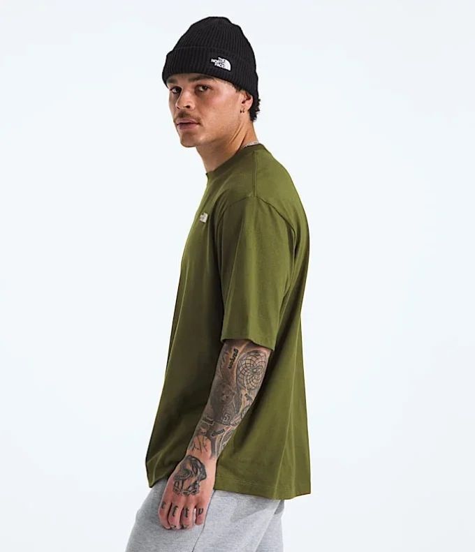 Tricou cu mâneci scurte TNF™ Essential Simple Dome Oversized pentru bărbați Tricou cu mâneci scurte TNF™ Essential Simple Dome Oversized pentru bărbați