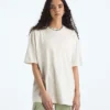 Tricou cu mâneci scurte TNF™ Essential Simple Dome Oversized pentru femei Tricou cu mâneci scurte TNF™ Essential Simple Dome Oversized pentru femei