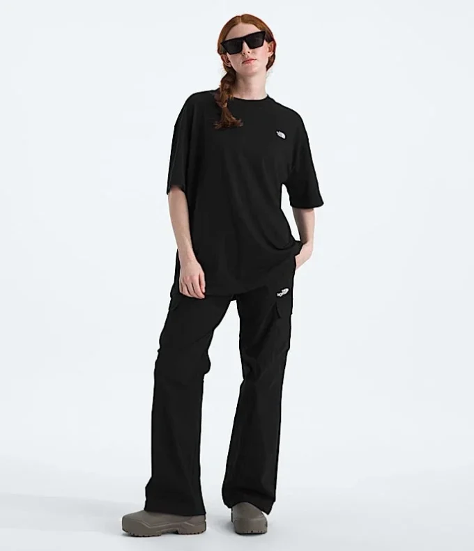 Tricou cu mâneci scurte TNF™ Essential Simple Dome Oversized pentru femei Tricou cu mâneci scurte TNF™ Essential Simple Dome Oversized pentru femei