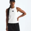 Tricou fără mâneci Slim Rib pentru femei Tricou fără mâneci Slim Rib pentru femei