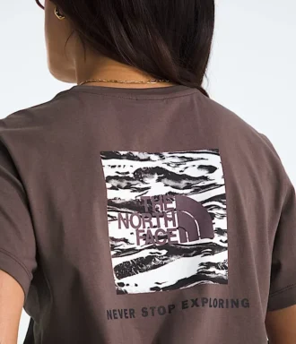 Tricou relaxat pentru femei NSE Box Edge Of Light Infill