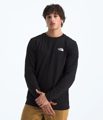 Tricou simplu cu mâneci lungi pentru bărbați