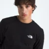 Tricou simplu cu mâneci lungi pentru bărbați