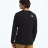 Tricou simplu cu mâneci lungi pentru bărbați