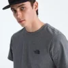 Tricou simplu cu mâneci scurte pentru bărbați