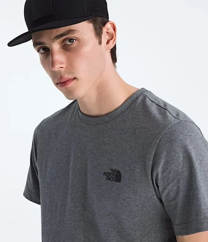 Tricou simplu cu mâneci scurte pentru bărbați