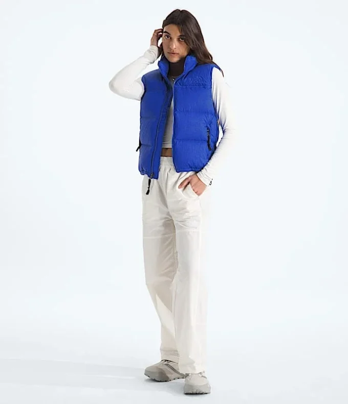 Vestă retro Nuptse DTM pentru femei 1996 Vestă retro Nuptse DTM pentru femei 1996