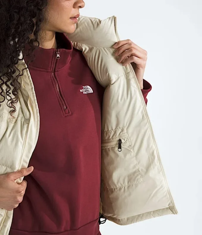 Vestă retro Nuptse DTM pentru femei 1996 Vestă retro Nuptse DTM pentru femei 1996