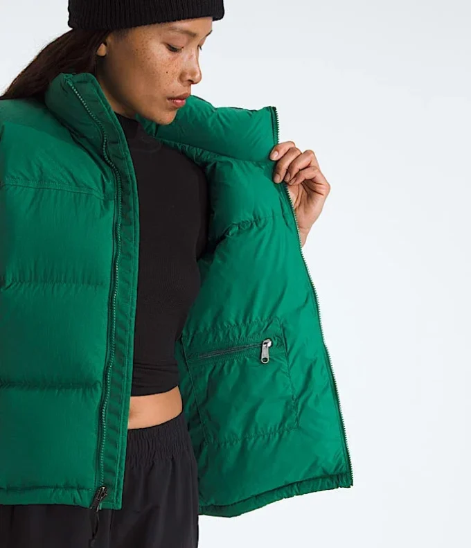 Vestă retro Nuptse DTM pentru femei 1996 Vestă retro Nuptse DTM pentru femei 1996