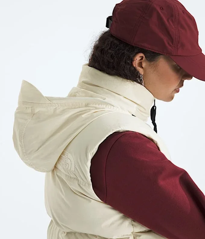 Vestă retro Nuptse DTM pentru femei 1996 Vestă retro Nuptse DTM pentru femei 1996
