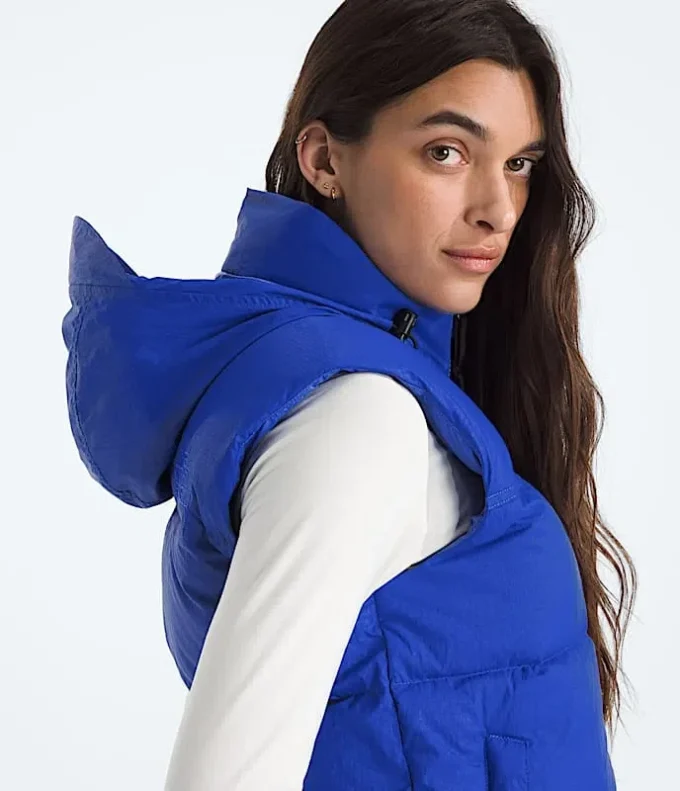 Vestă retro Nuptse DTM pentru femei 1996 Vestă retro Nuptse DTM pentru femei 1996