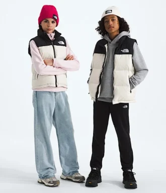Vestă retro Nuptse pentru băieți și fete 1996 Vestă retro Nuptse pentru băieți și fete 1996
