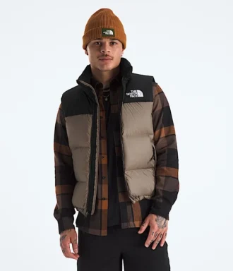 Vestă retro Nuptse pentru bărbați 1996