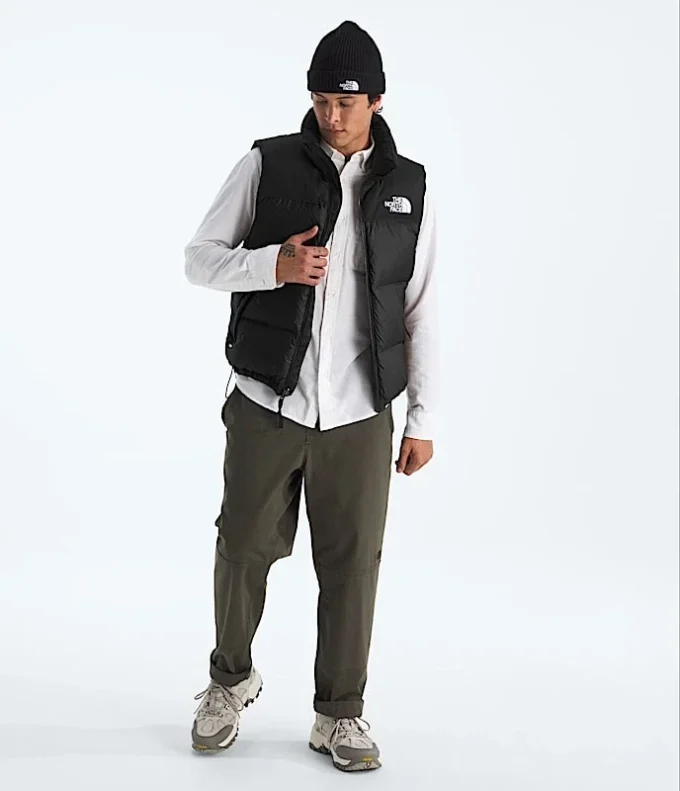 Vestă retro Nuptse pentru bărbați 1996 Vestă retro Nuptse pentru bărbați 1996