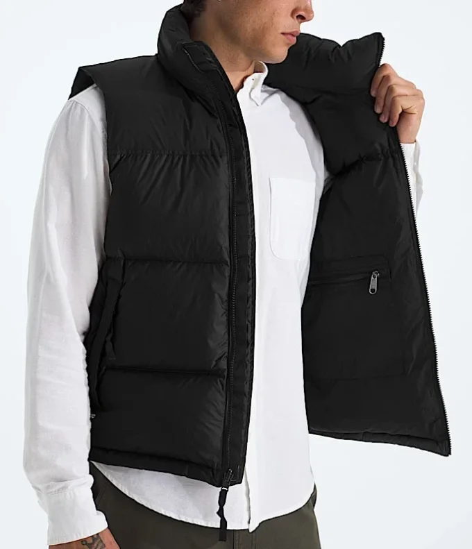 Vestă retro Nuptse pentru bărbați 1996 Vestă retro Nuptse pentru bărbați 1996